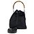 Borsa a mano Gucci Bamboo Nylon Leather Nero