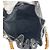 Borsa a mano Gucci Bamboo Nylon Leather Nero - vista 9