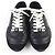Chanel COCO Mark Leder-Sneaker Schwarz - vista 3