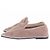Autre Marque Mocassini in scamosciato beige "Melanie" - vista 5