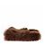 Tod's Mocassini "Gommimo" in shearling marrone - vista 4