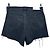 Autre Marque Pantaloncini RE DONE in cotone neri Nero - vista 2