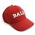 Bally Unisex Baseball Cap Brick Red mit Logo