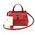 Gucci Piccola borsa a manico Bamboo in pelle rossa Rosso - vista 2