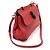 Gucci Piccola borsa a manico Bamboo in pelle rossa Rosso - vista 3