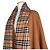 Burberry Langer Kaschmir-Mantel mit Karomuster (Big Oversize) Braun - Ansicht 5
