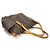 Louis Vuitton Borsa a tracolla Totally MM in tela Monogram Marrone - vista 3