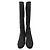 Saint Laurent Crystal Stud Long Boots Black - view 2