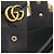 Gucci Mini borsa a tracolla GG Marmont in pelle texturizzata nera Nero - vista 7