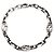 Gucci Bracciale a catena con logo GG argento Multicolore