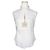 Burberry Camisa sin mangas marfil Blanco