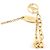 Louis Vuitton Collana Iconica in Oro e Cristallo D'oro - vista 5