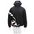Prada Giacca con cappuccio e zip con logo grafico Nero