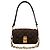 Louis Vuitton Pochette Metis East West Marrone