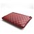 Chanel Clutch trapuntata Burgundy Boy Serie Medium Rosso - vista 4