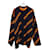 Balenciaga Oversized-Strickpullover mit Multi-Logo-Intarsia Schwarz  - Ansicht 1