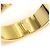 Hermès Bracciale Click Clack PM da donna in smalto corallo e placcato oro Rosso - vista 6