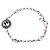 Gucci Bracciale con charm logo GG argento Multicolore - vista 2