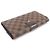 Louis Vuitton Cartera Cecilia en lona Damier Ebene Castaño - vista 4