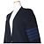 Thom Browne Langer Cardigan aus Wolle und Kaschmir in Mitternachtsblau - Ansicht 4