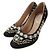 Valentino Décolleté in cristallo nero