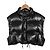 Prada Wandelbare kurze Steppjacke Schwarz - Ansicht 5
