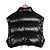 Prada Wandelbare kurze Steppjacke Schwarz - Ansicht 6