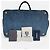 Prada Tote Bag in Denim Canapa Blu - vista 4
