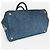 Prada Tote Bag in Denim Canapa Blu - vista 5