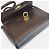 Salvatore Ferragamo Borsa a Spalla Gancini Abbey Crossbody Marrone - vista 6