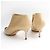 Chanel Zweifarbiger Stiefel Braun - Ansicht 4