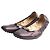 Tod's Scarpe ballerine Mary Jane viola e marrone