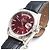 Orologio Rolex Oyster Perpetual Datejust da donna con quadrante bordeaux mm Rosso - vista 5