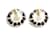 Chanel Orecchini a catena viola e argento Multicolore  - vista 3