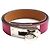 Hermès Bracciale Anemone Kelly Argentato Multicolore