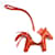 Hermès Charm Pegasus Rodeo Small Rosa  - vista 2