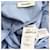 Sandro Camicia a righe blu e strass  - vista 3