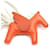 Hermès Pingente de bolsa Pegasus Rodeo Small Laranja  - vista 4