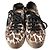 Tory Burch Sneaker espadrilles con stampa leopardata Marrone - vista 2
