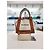 Balenciaga Cabas XS Camel Tote e Borsa a Spalla Marrone - vista 2