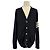 Thom Browne Stripe Merino Wool Cardigan Blue