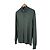 Brunello Cucinelli Cardigan en maille convertible en soie et cachemire pour homme Khaki Marron - vue 2