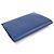 Salvatore Ferragamo Clutch con patta a fiocco in pelle Saffiano blu - vista 5