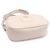 Salvatore Ferragamo Mini borsa a tracolla Gancini Camera City in pelle avorio Bianco - vista 5
