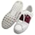 Valentino Sneakers Rockstud bicolore Rosso - vista 3