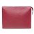 Louis Vuitton Beauty Case e Clutch in Pelle Epi Fuchsia Rosso