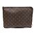 Louis Vuitton Clutch Etui Voyage MM in tela Monogram Nero