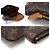 Louis Vuitton Clutch Etui Voyage MM in tela Monogram Nero - vista 6