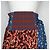 Marni Gonna a portafoglio in seta e cotone multicolore Blu - vista 4