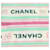 Chanel Sciarpa sottile Camellia rosa Bianco  - vista 2